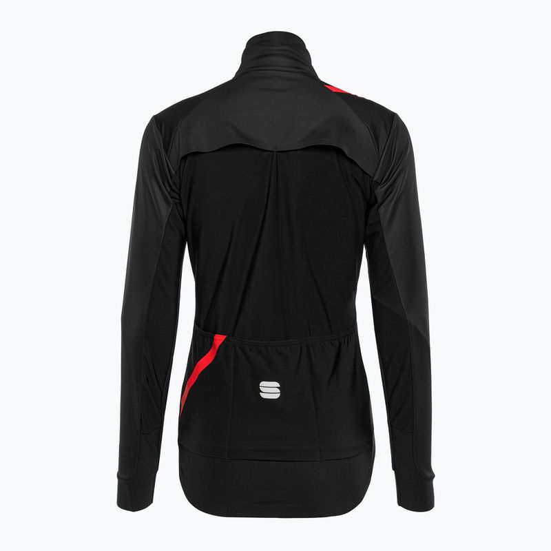 Női kerékpáros kabát Sportful Fiandre Medium fekete 1121530.002 4