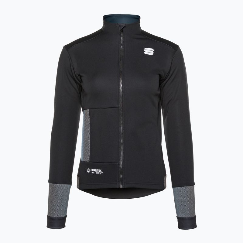 Női kerékpáros kabát Sportful Super fekete 1121534.002