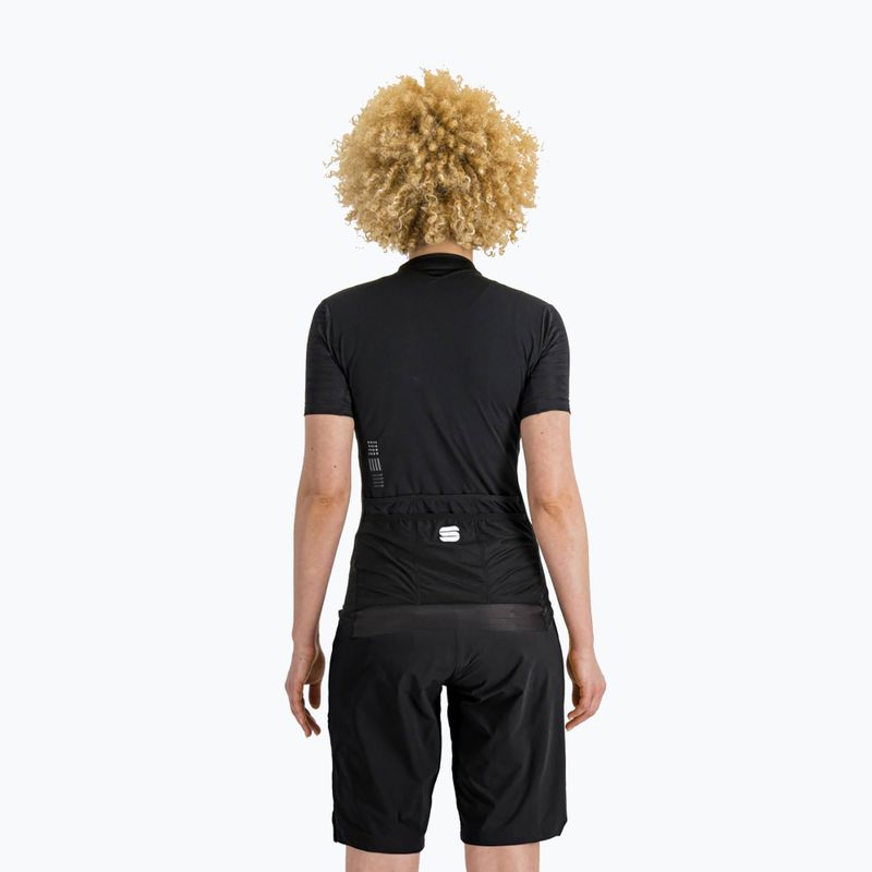 Női Sportful Giara Overshort kerékpáros rövidnadrág fekete 1122033.002 2