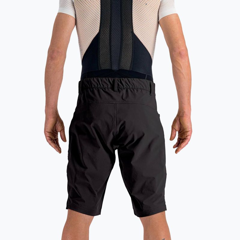 Férfi Sportful Giara Overshort kerékpáros rövidnadrág fekete 1122001.002 2