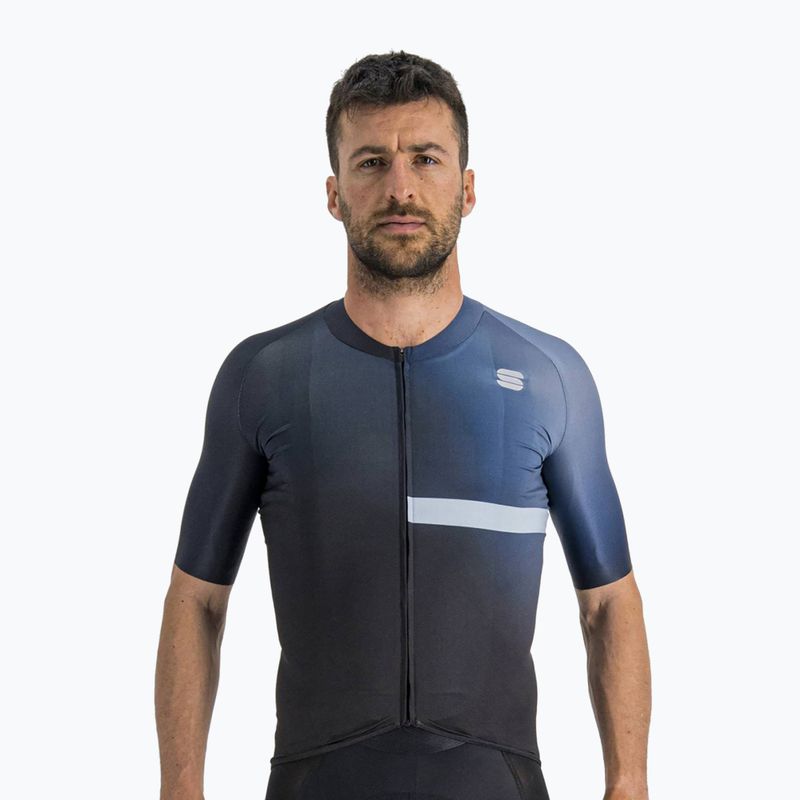 Férfi Sportful Bomber kerékpáros trikó sötétkék 1122029.002