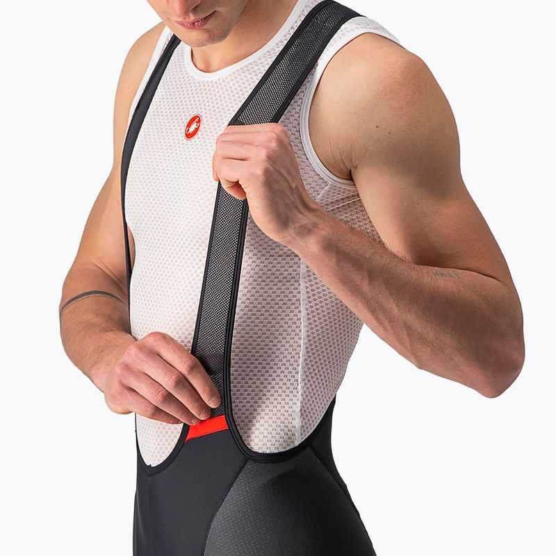 Férfi kerékpáros nadrág Castelli Competizione Kit black/silver gray 3