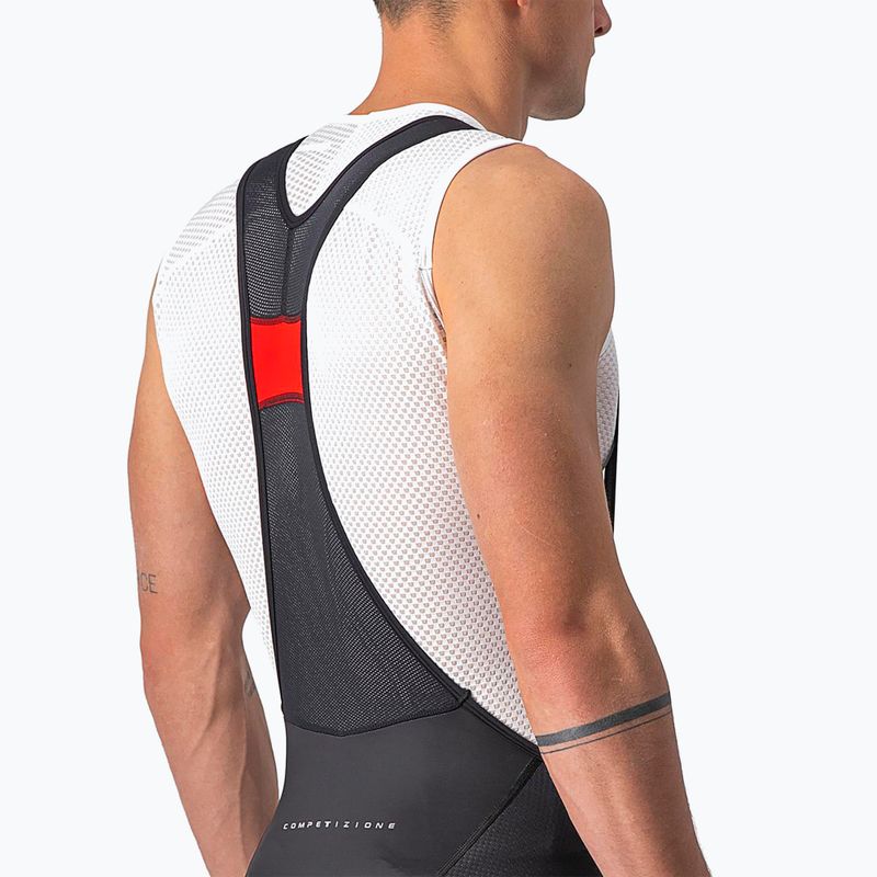 Férfi kerékpáros nadrág Castelli Competizione Kit black/silver gray 5