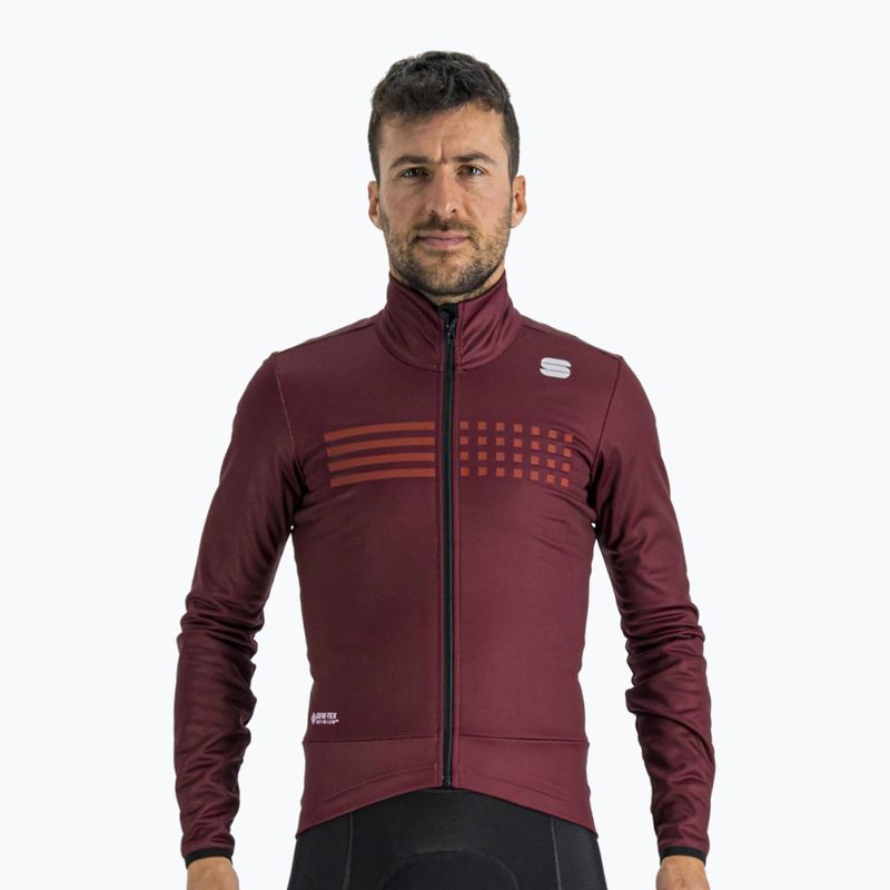 Férfi Sportful Tempo kerékpáros dzseki piros 1120512.605 5