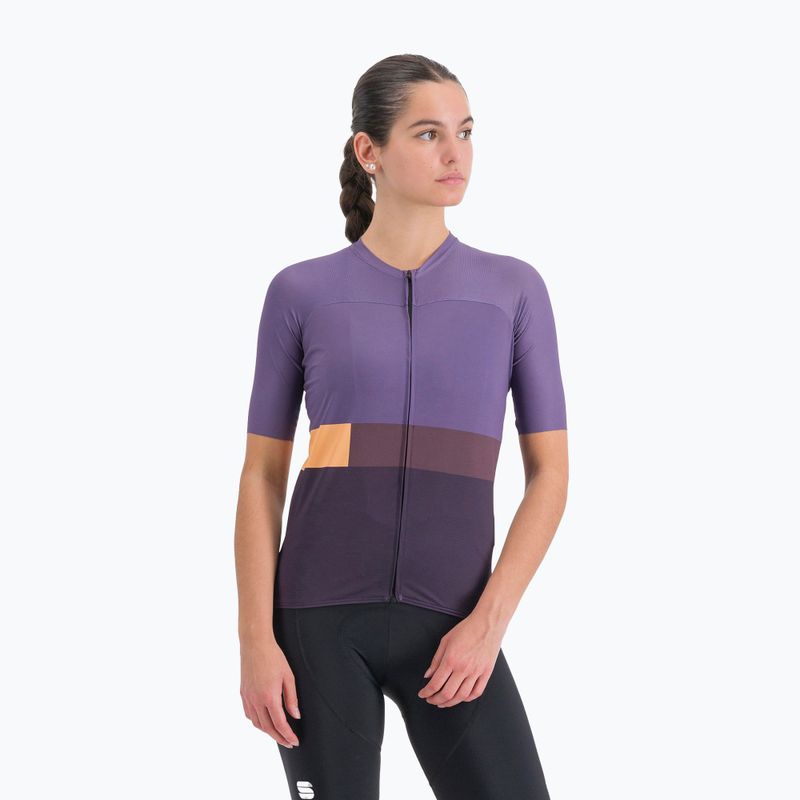 Női kerékpáros mez Sportful Snap lila 1123019.502 5