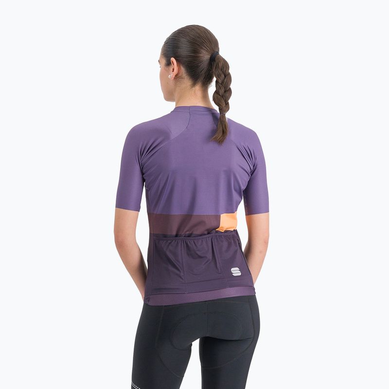 Női kerékpáros mez Sportful Snap lila 1123019.502 6
