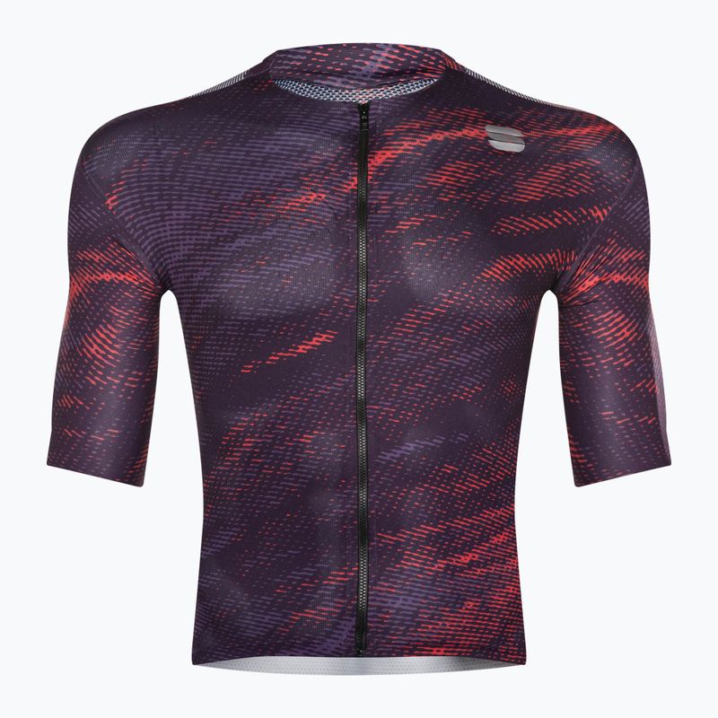 Sportful Cliff Supergiara férfi kerékpáros mez lila-piros 1122005.502