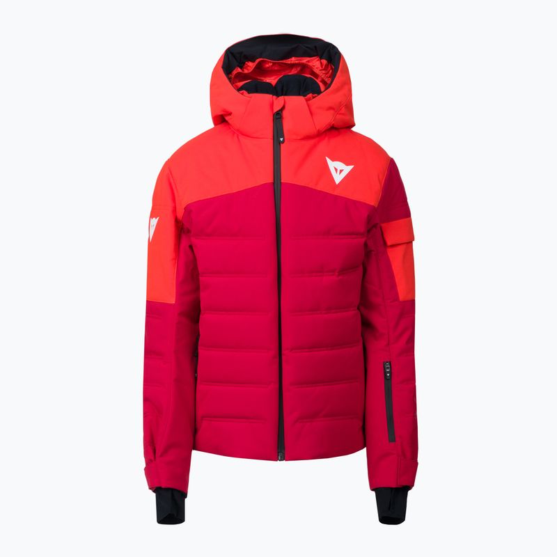Gyermek sí kabát Dainese Ribbo Padding cherry tomato/chili pepper