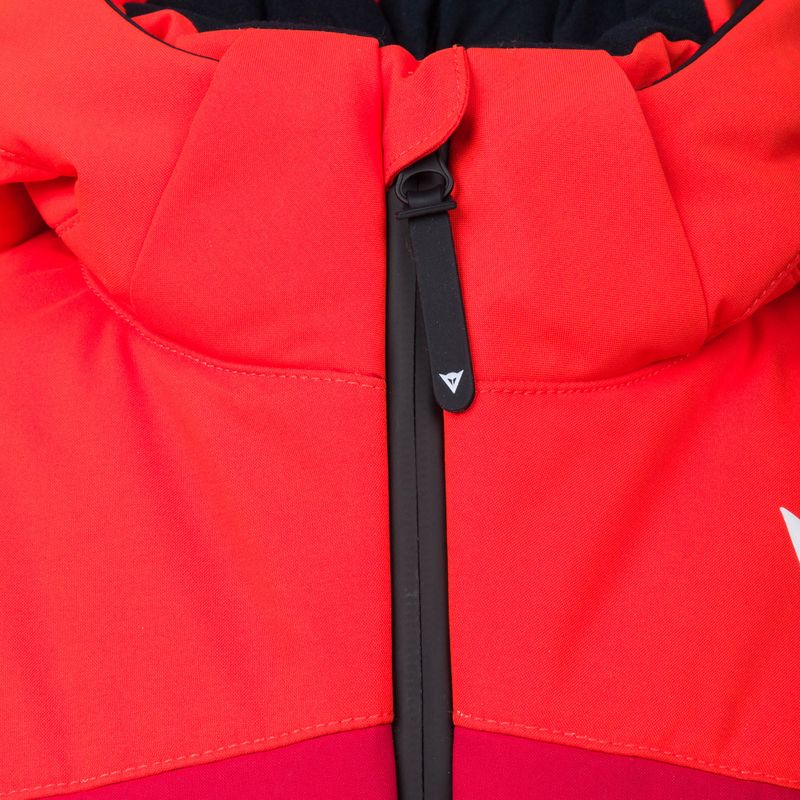 Gyermek sí kabát Dainese Ribbo Padding cherry tomato/chili pepper 4