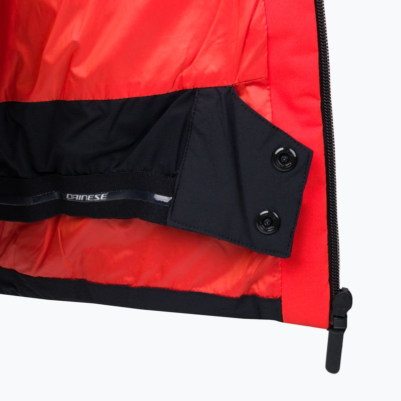 Gyermek sí kabát Dainese Ribbo Padding cherry tomato/chili pepper 8