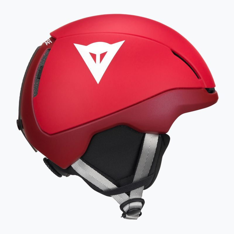 Gyermek síbukósisakok Dainese Scarabeo Elemento metallic red/white logo 4