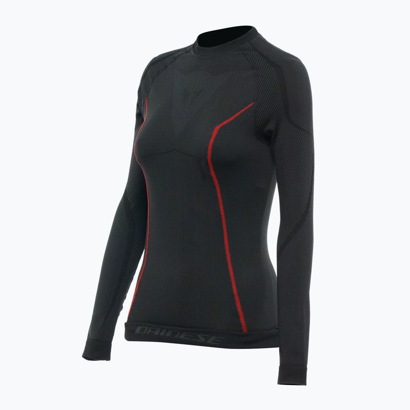 Női termoaktív pulóver Dainese Thermo fekete/piros