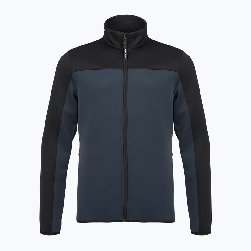 Férfi sípulóver Dainese Espera Full Zip Mid nightblue