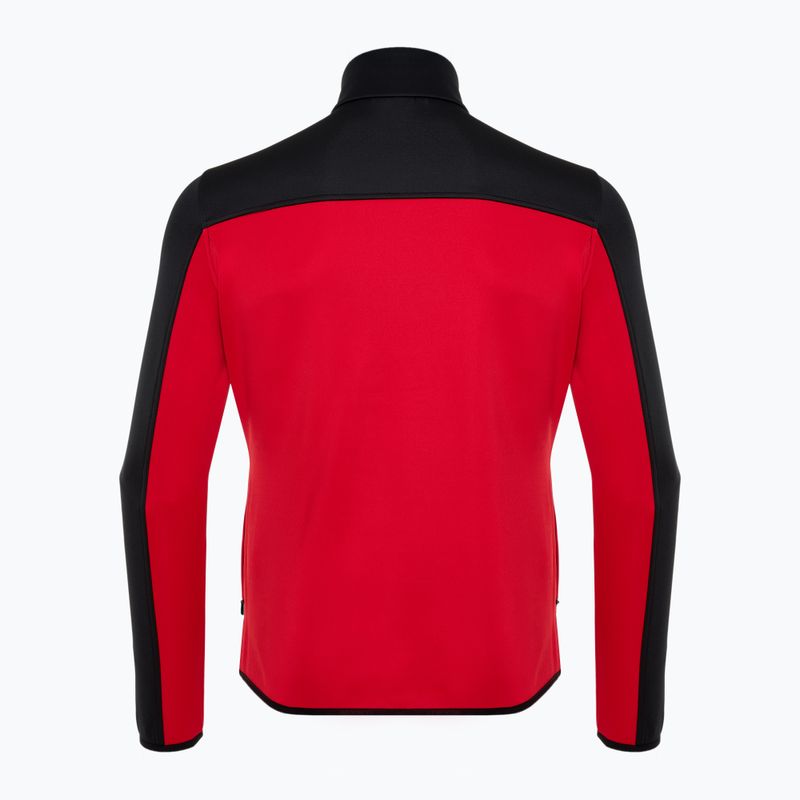 Férfi sípulóver Dainese Espera Full Zip Mid racing red 2