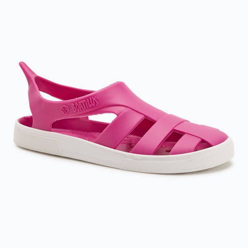 BOATILUS Bioty fuxia/fehér junior szandálok