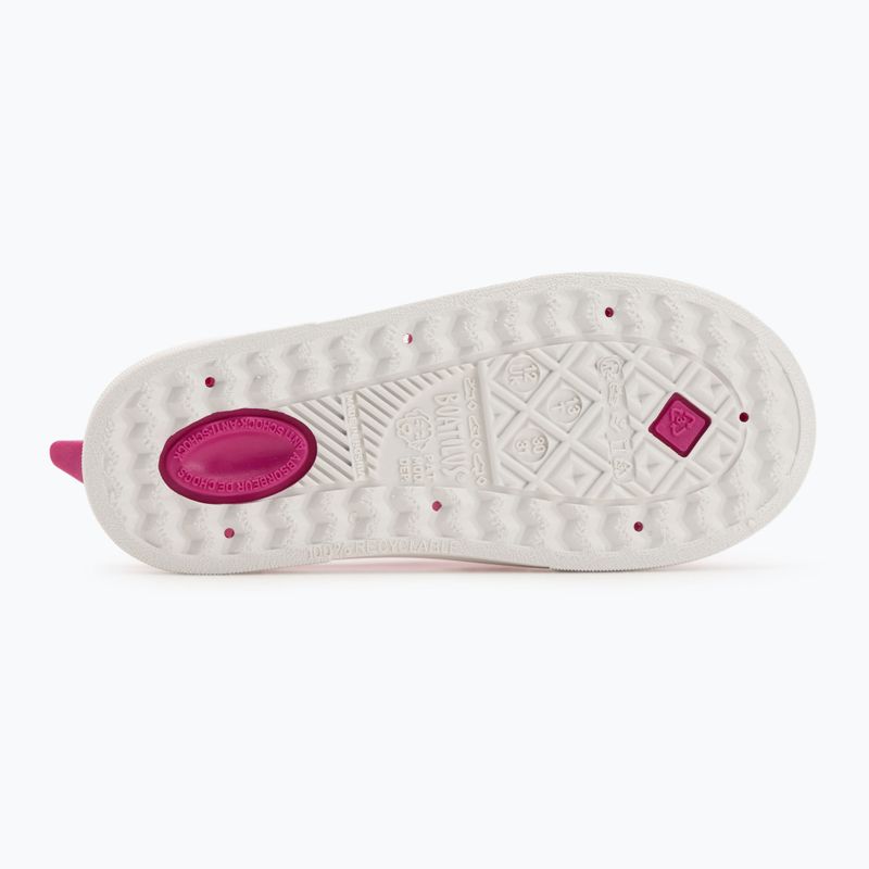 BOATILUS Bioty fuxia/fehér junior szandálok 4