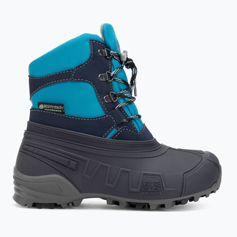Gyerek téli csizma BOATILUS Hybrid Trek Outdoor turquoise 2