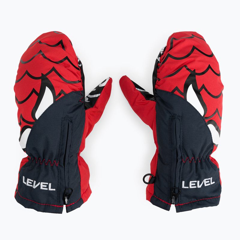 Level Lucky Mitt gyermek síelő kesztyű piros 4146JM.20 3