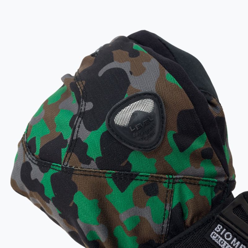Gyermek snowboard kesztyű Level Fly Jr Mitt zöld 4001 4