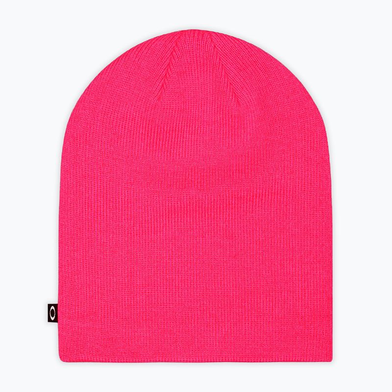 Téli sapka Oakley Fine Knit neon pink 2