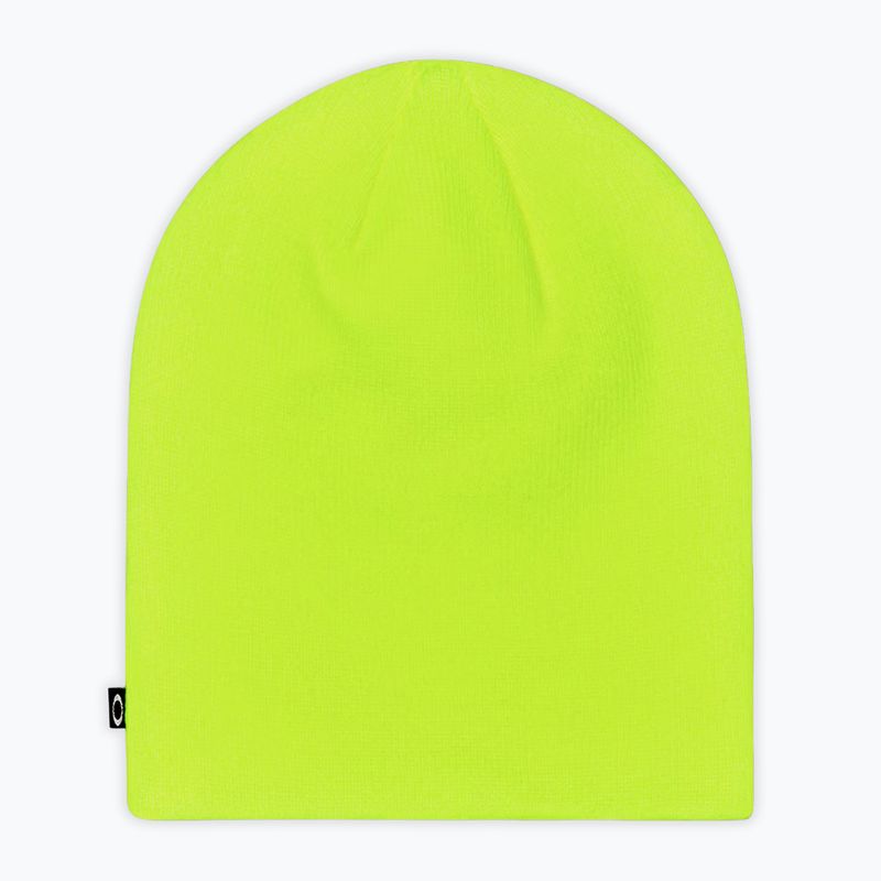 Téli sapka Oakley Fine Knit neon yellow 2