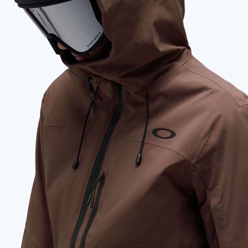 Női síkabát Oakley Canopy Insulated dark umber 4
