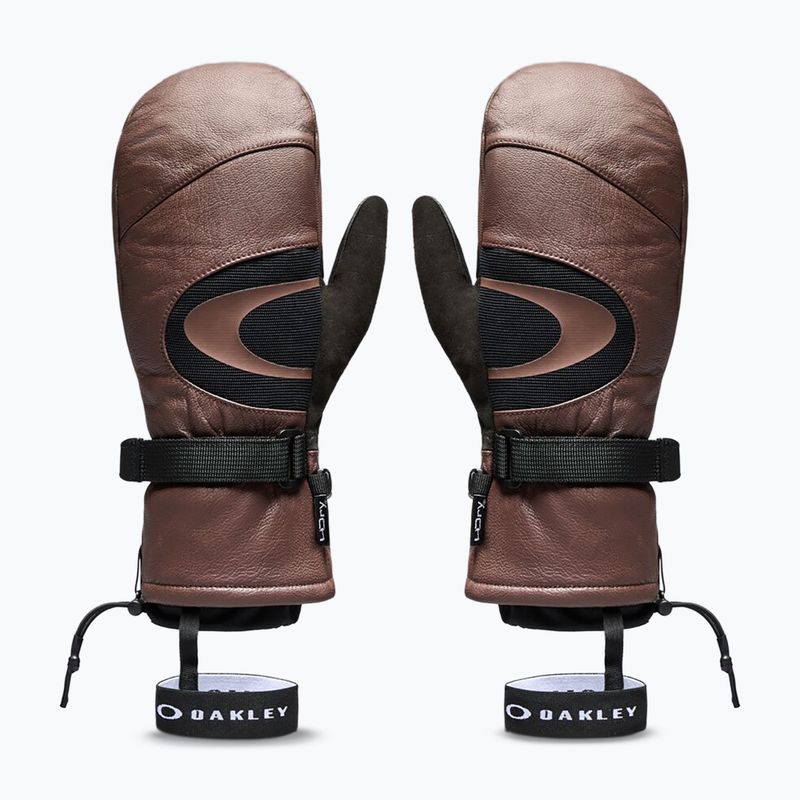 Síkesztyűk Oakley Timberline Mitten dark umber 2