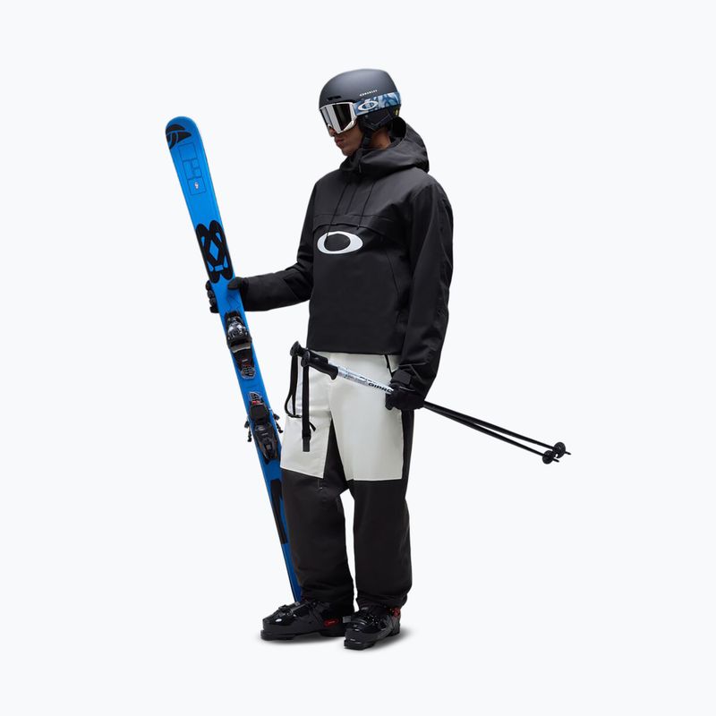 Férfi snowboarddzseki Oakley Timberline Shell Anorak pitch black 2
