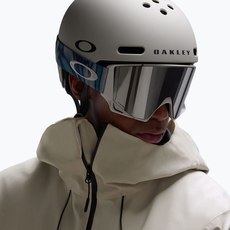 Férfi snowboarddzseki Oakley Timberline Shell Anorak mist 4