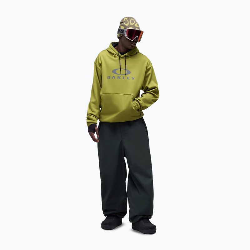Férfi snowboard pulóver Oakley Rider Phantom Hoodie cactus 2