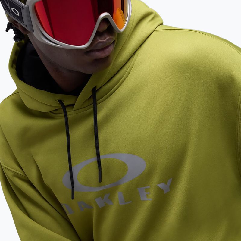 Férfi snowboard pulóver Oakley Rider Phantom Hoodie cactus 5