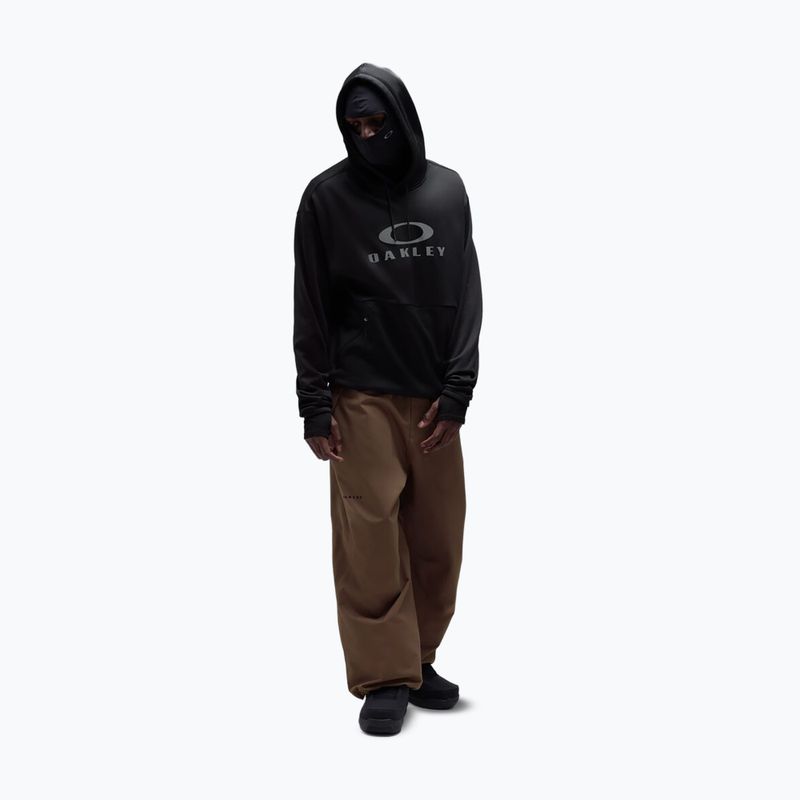 Férfi snowboard pulóver Oakley Rider Phantom Hoodie pitch black 2