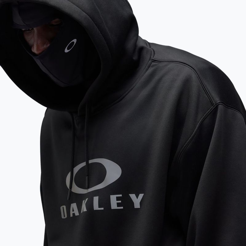 Férfi snowboard pulóver Oakley Rider Phantom Hoodie pitch black 4