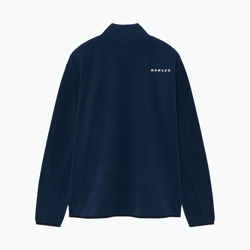 Férfi polár pulóver Oakley Maple Ridge 1/2 Zip Fleece abyss 2