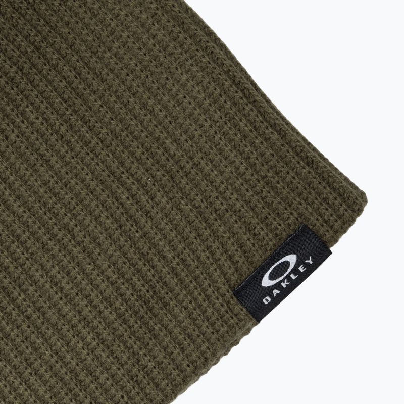 Téli sapka Oakley Back Bone Beanie deep olive 3