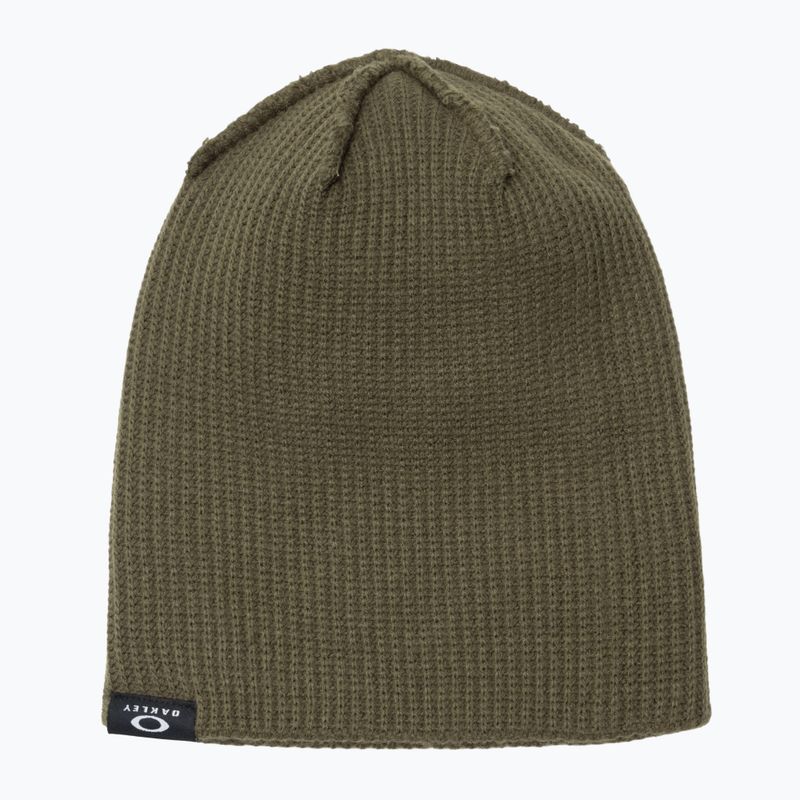 Téli sapka Oakley Back Bone Beanie deep olive 4