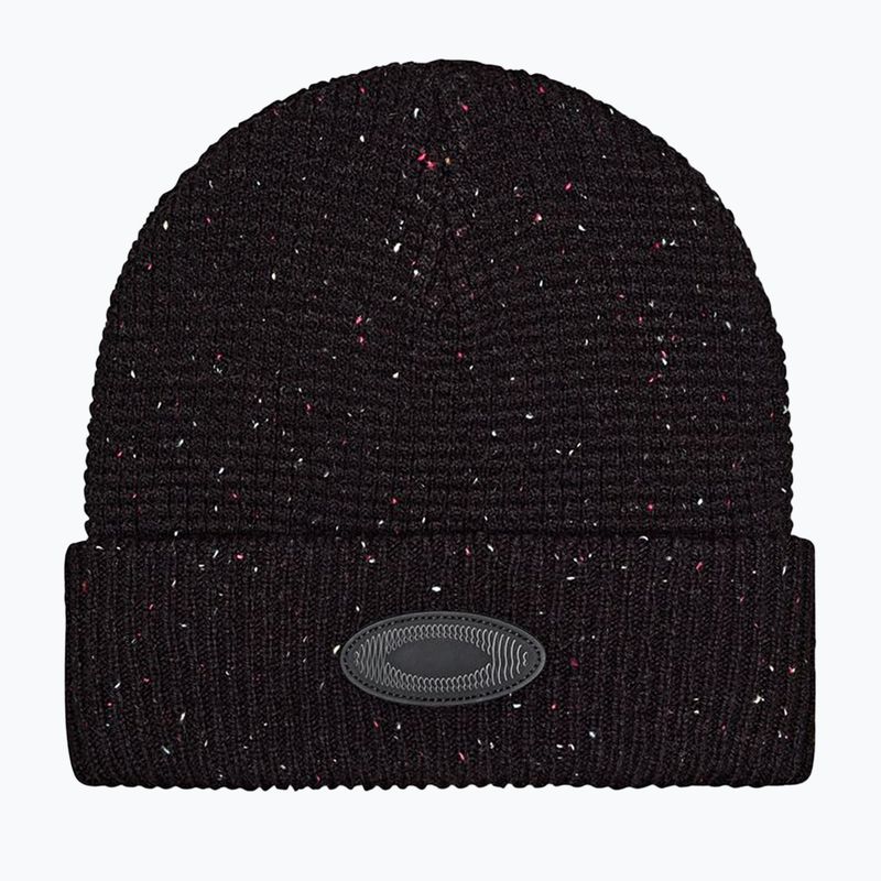 Téli sapka Oakley Ellipse Waffle Beanie pitch black