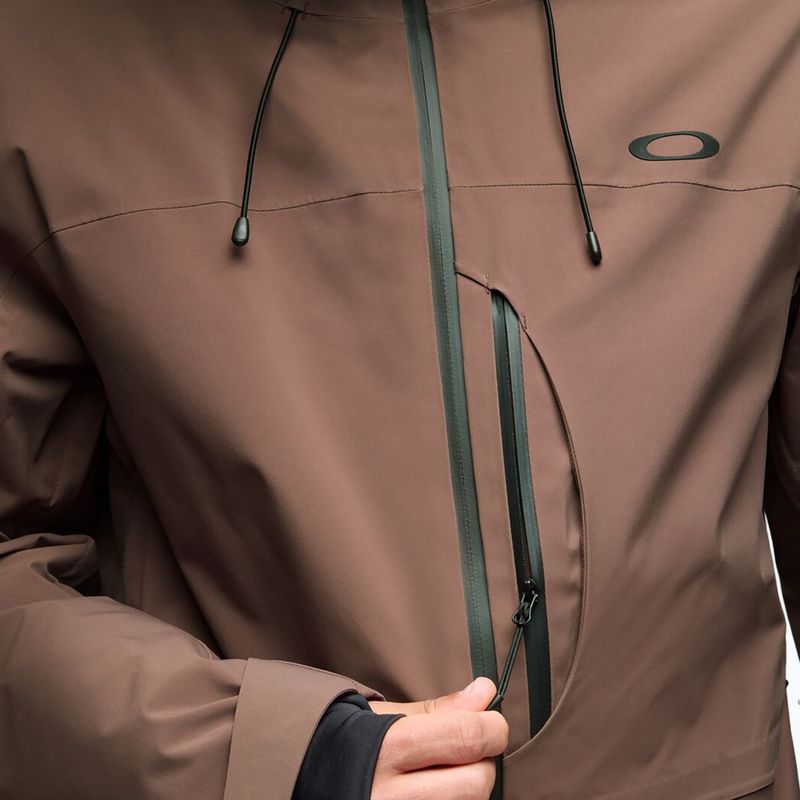 Férfi síkabát Oakley Canopy Insulated dark umber 5
