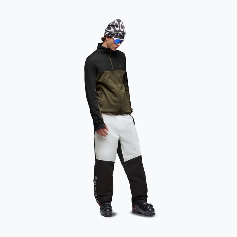 Férfi pulóver Oakley Canopy FZ blackout/deep olive 2