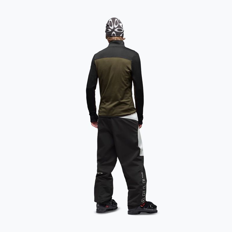 Férfi pulóver Oakley Canopy FZ blackout/deep olive 3