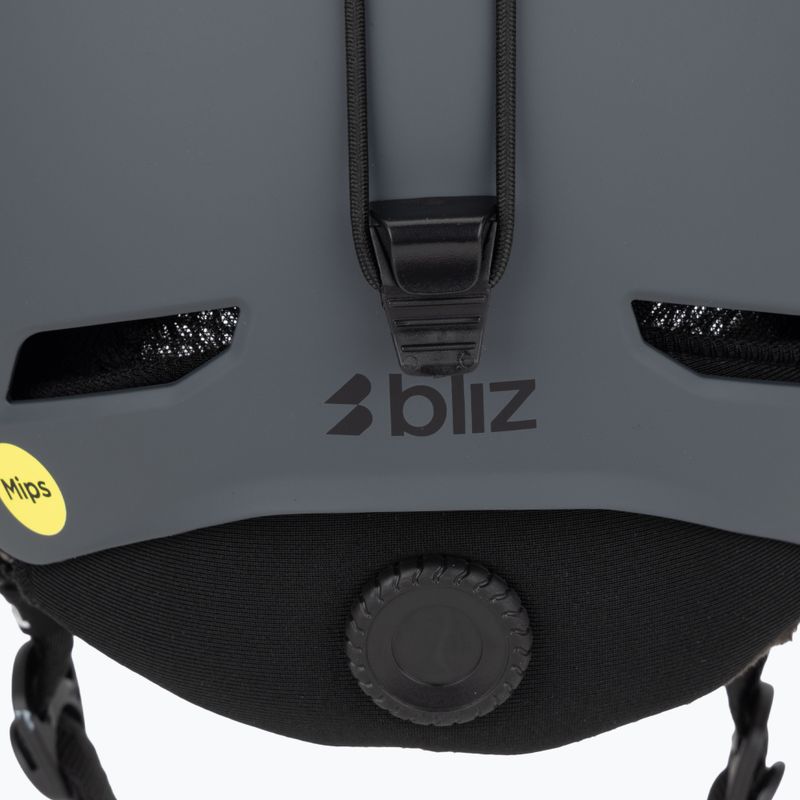 Sísisak Bliz S003 MIPS matte grey 7