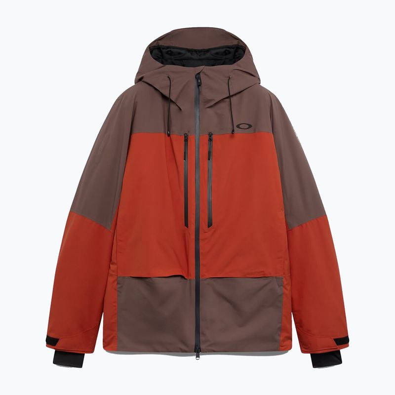 Férfi síkabát Oakley Canopy Pro Insulated dark umber/flame red 6