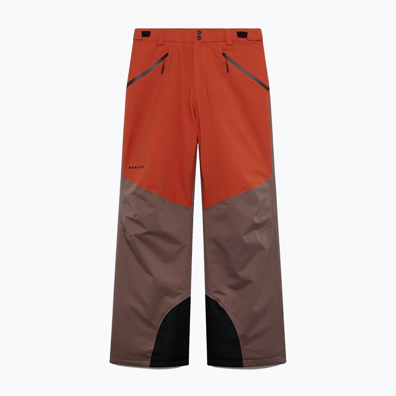 Férfi sínadrág Oakley Canopy Pro Insulated Dark Umber/Flame Red 6