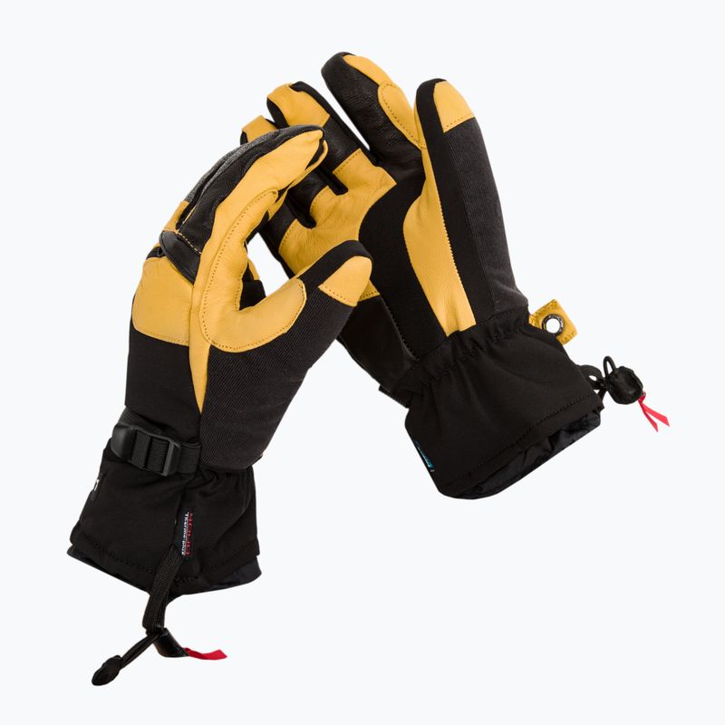 Férfi snowboard kesztyű Level Ranger Leather sárga 2091