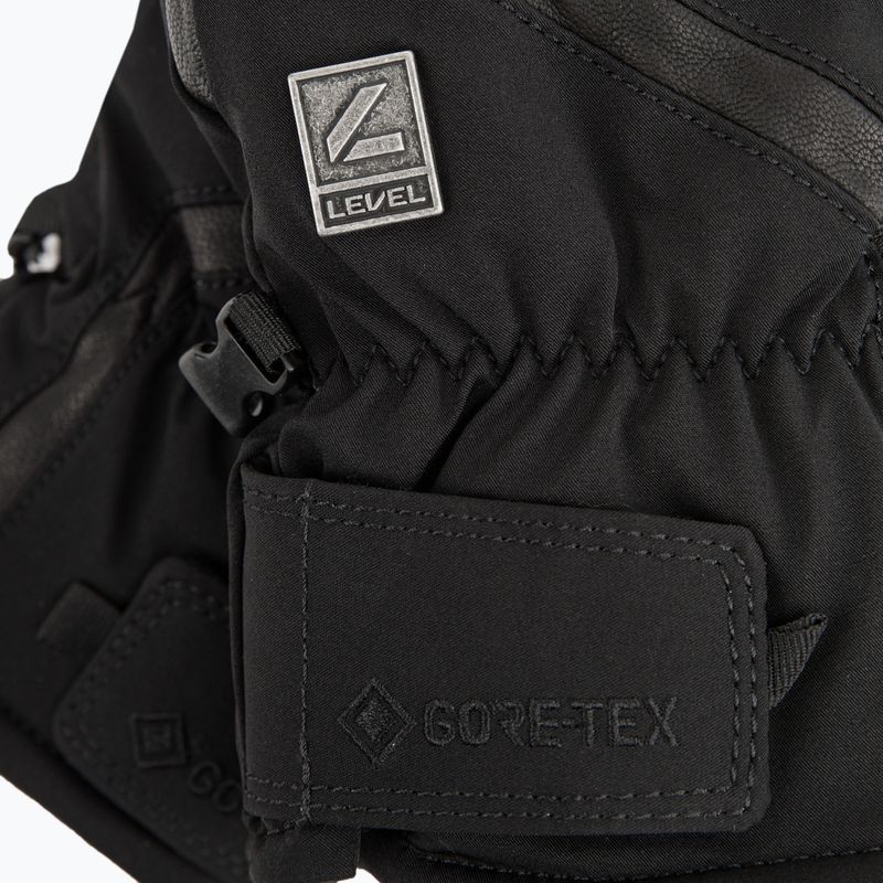 Férfi síelő kesztyű Level I Super Radiator Gore Tex fekete 3224 4