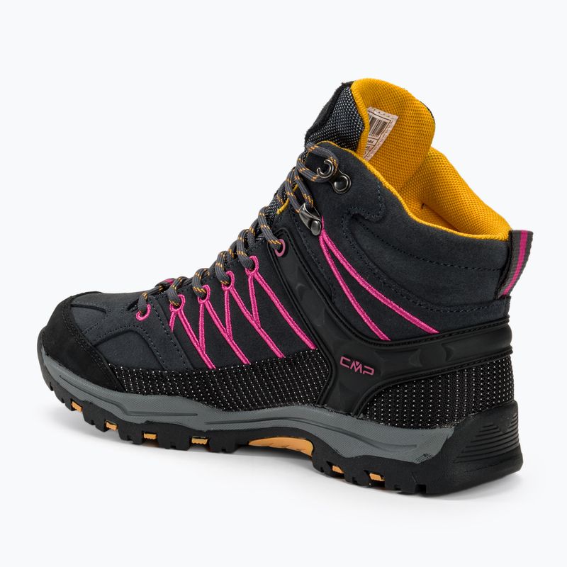 Gyerek trekking cipő CMP Rigel Mid antracite/bouganville 3
