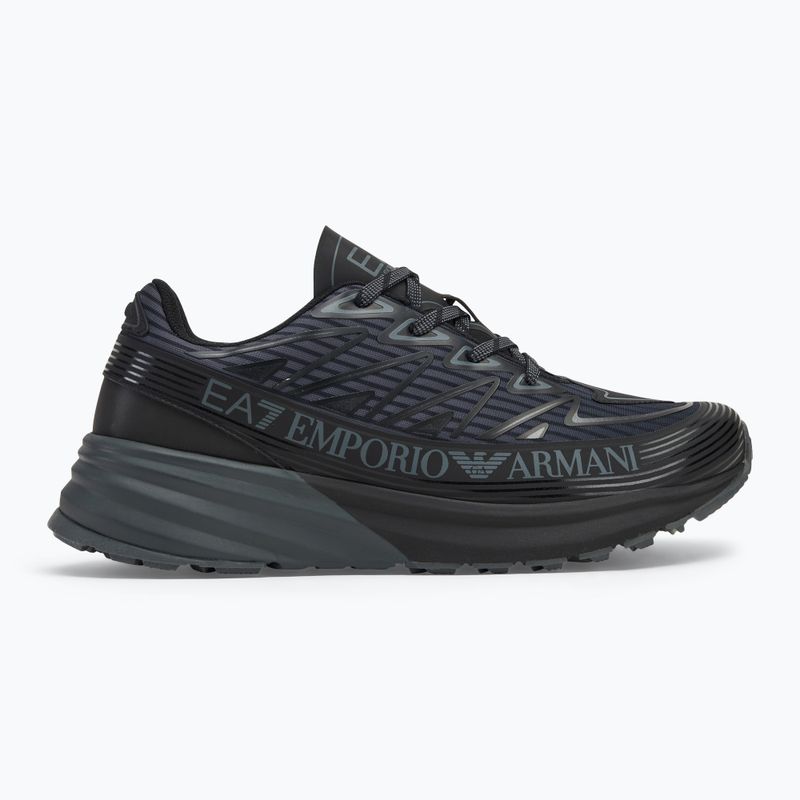 EA7 Emporio Armani Crusher Distance Trail tripla fekete cipők 2