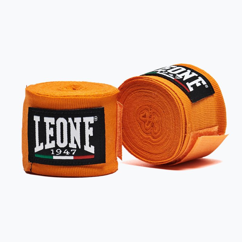Boksz bandázsok Leone 1947 Hand Wraps 350 cm orange