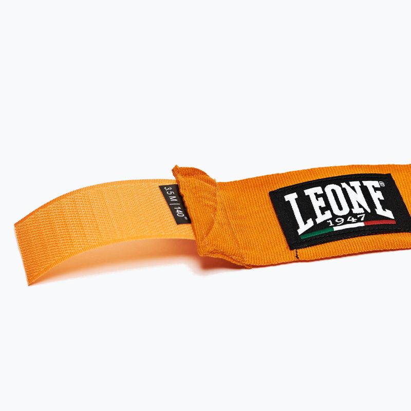 Boksz bandázsok Leone 1947 Hand Wraps 350 cm orange 5