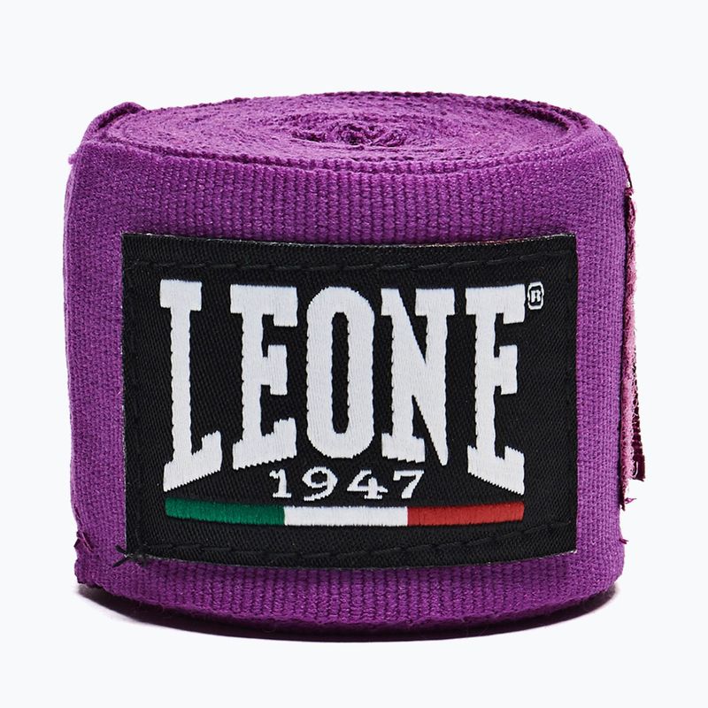 Boksz kézbandázsok Leone 1947 Hand Wraps 350 cm purple 2